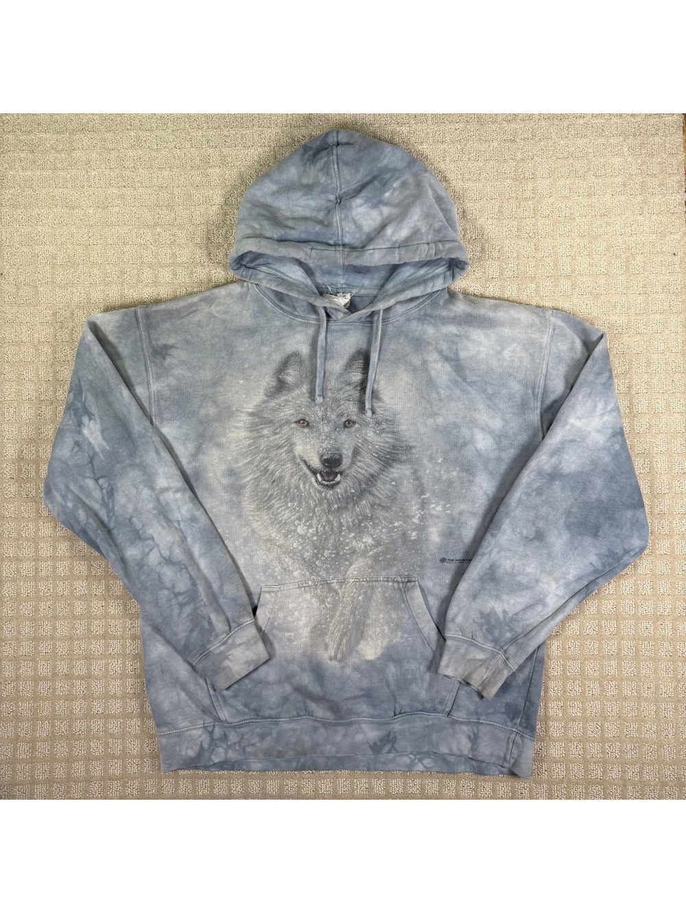 The Mountain Wolf Tie Dye Hoodie M